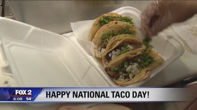 National Taco Day at Las Cazuelas in Southfield