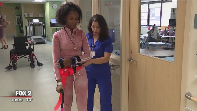 She was in a coma with brain trauma after crash, now back on her feet planning for college