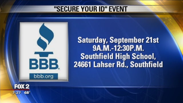 Better Business Bureau Shred Day Event