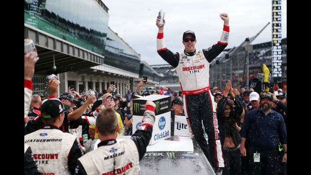 Keselowski makes it a Penske sweep at Indianapolis