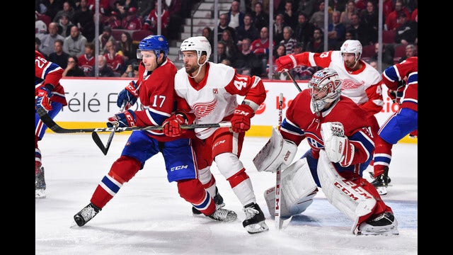 Red Wings fall to Habs, 3-1