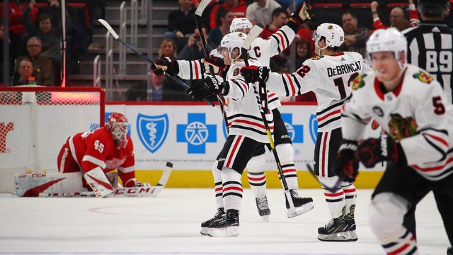 WATCH: Woodriffe with Larkin, Blashill & AA after 5-4 OT loss to Blackhawks