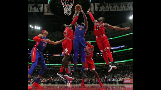 Bulls top Pistons 107-105 in Zach LaVine's return