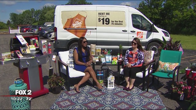 Home Depot outdoor entertaining