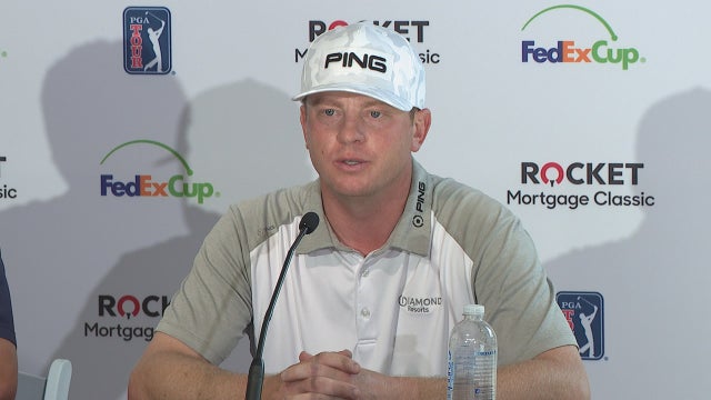 WATCH: Nate Lashley shoots 67 to keep Rocket Mortgage Classic lead