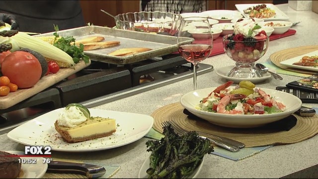 Light summer meals at Morton's