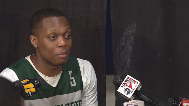 WATCH: Miller with Winston, Goins, Tillman & Izzo as they prepare for Duke