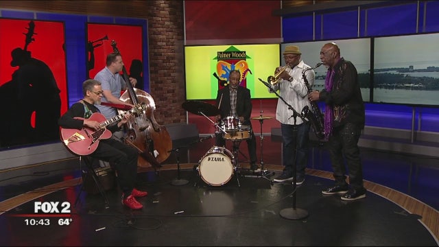 Jazz concert in a historic Detroit home