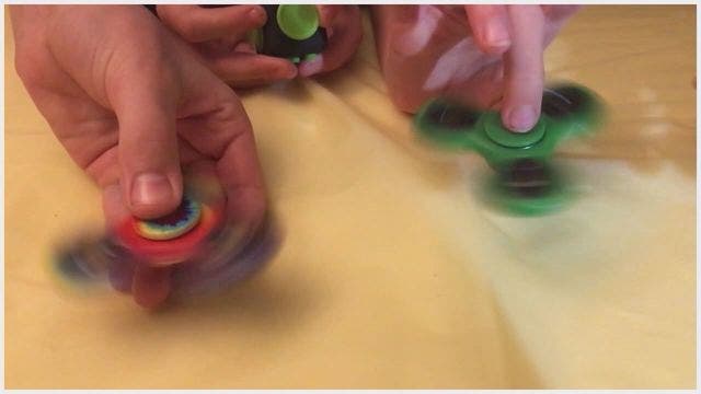 Fidget spinners, the hit new toy that spun out of nowhere