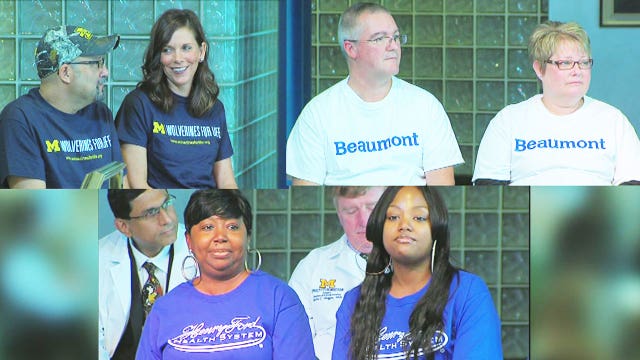 Historic three-way kidney swap saves trio of lives