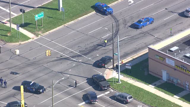 89-year-old hospitalized after crash with MSP trooper