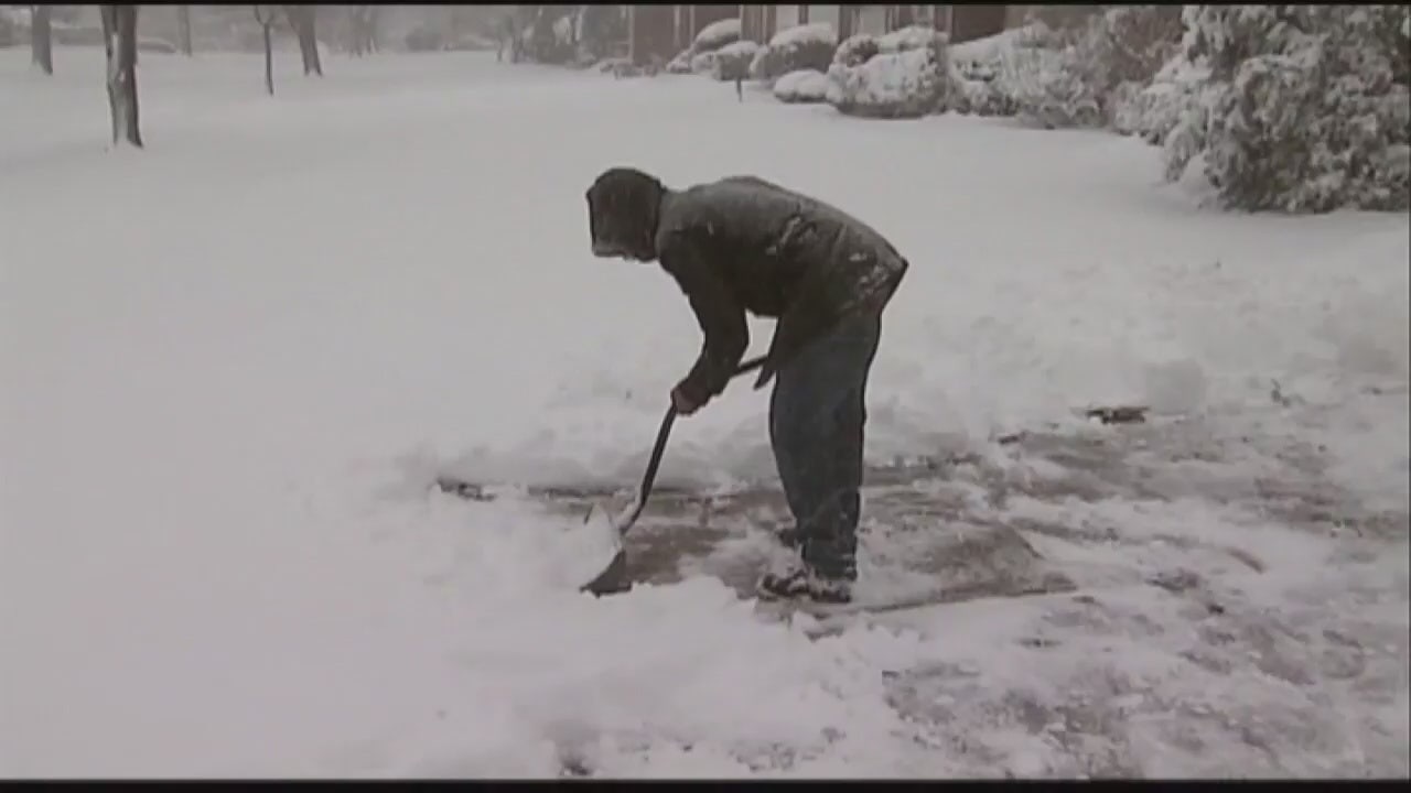 You move 3,000 pounds when you shovel your driveway that can be hard on your heart
