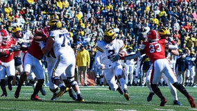 No. 14 Michigan rolls past Maryland 38-7