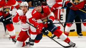 Wings shutout 4-0 in Florida to the Panthers