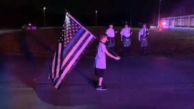 10-year-old Florida boy honors fallen Detroit police officer with running a mile