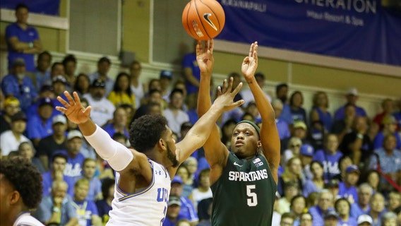 No. 3 Michigan State beats UCLA at Maui Invitational