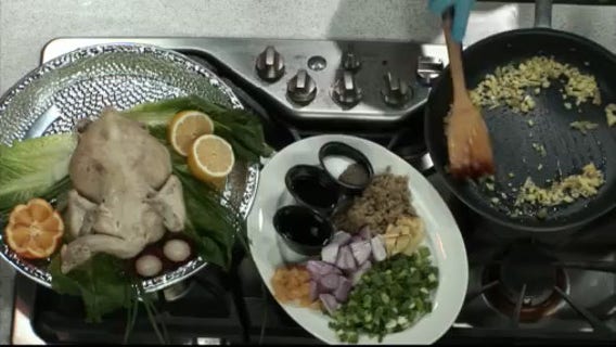 Making Hmong roast turkey with Bangkok 96