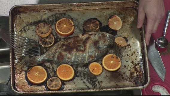 Making whole roasted Orata with Republic Tavern