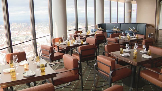 High in the sky, a new restaurant occupies the Renaissance Center's 71st floor