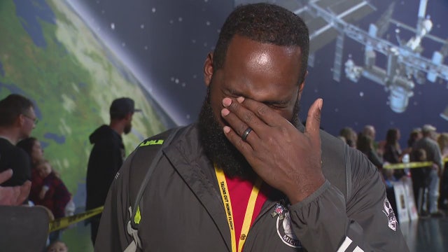 "Presence of royalty;" Vets shed tears along side famous former Detroit Lions on honor flight