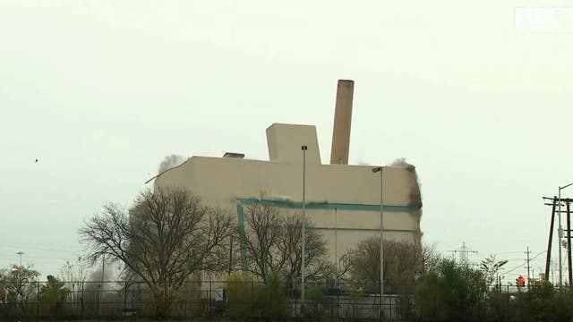 Old Fiero Powerhouse in Pontiac demolished