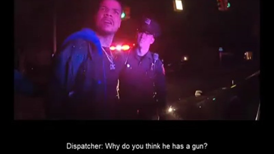 Livonia Police said a man tried to call 911 to report and armed man, in the middle of a traffic stop.