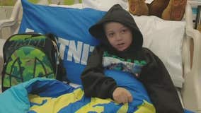 Boy waiting for heart transplant asking for Christmas cards