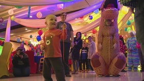 Young boy battling Leukemia celebrates 2nd birthday