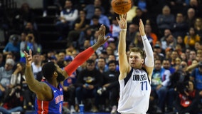 Doncic's triple-double lifts Mavs past Pistons in Mexico City