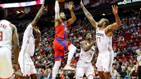 Kennard and Rose help Pistons over Rockets