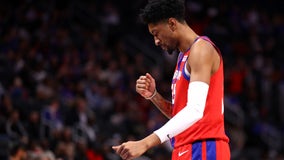 Wood scores career-high 28 as Pistons crush Spurs