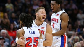 WATCH: Rose caps big 4th with winning jumper, Pistons edge Pelicans