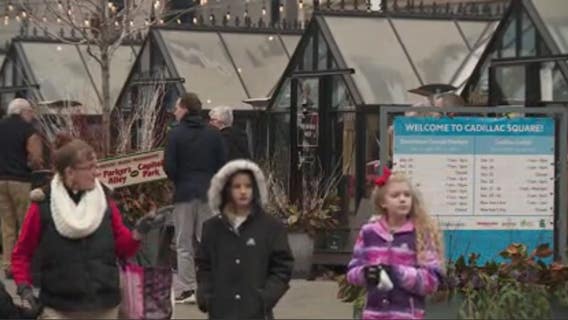 Downtown Detroit businesses thriving in mild winter weather