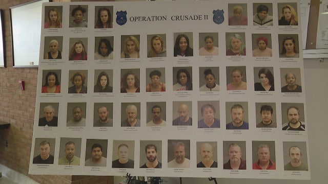 Student, bank employee among 46 arrested in Warren human trafficking sting