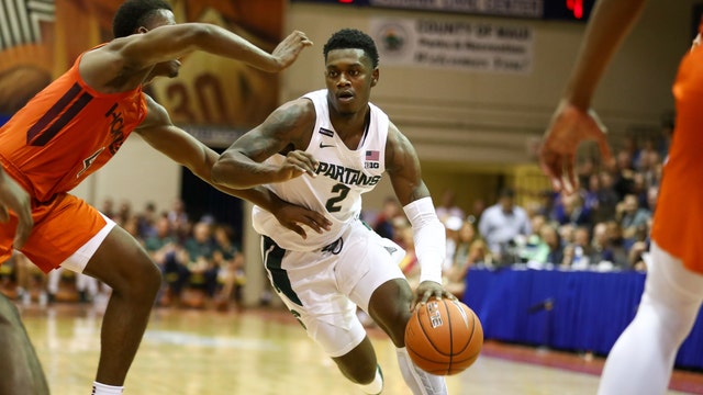 Michigan State guard Rocket Watts out