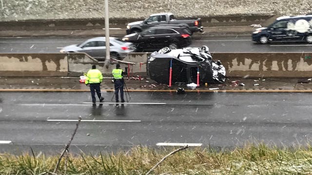 1-year-old boy killed in crash on I-94 in St. Clair Shores, driver arrested