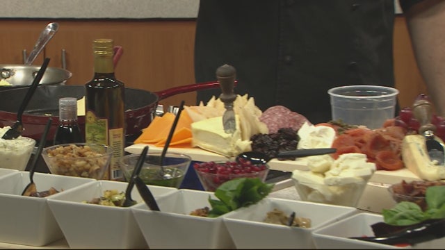 Making a bruschetta bar for your NYE party