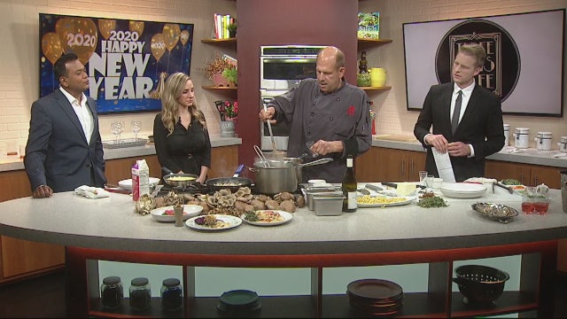 Three Cats' New Year's lobster pasta recipe