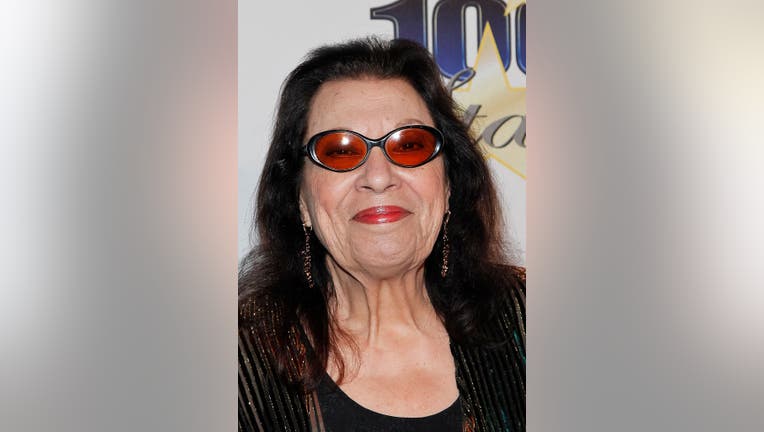 BEVERLY HILLS, CA - FEBRUARY 22: Shelley Morrison attends the Norby Walters 25th annual night of 100 stars Oscar viewing gala at The Beverly Hilton Hotel on February 22, 2015 in Beverly Hills, California. (Photo by Tibrina Hobson/WireImage)