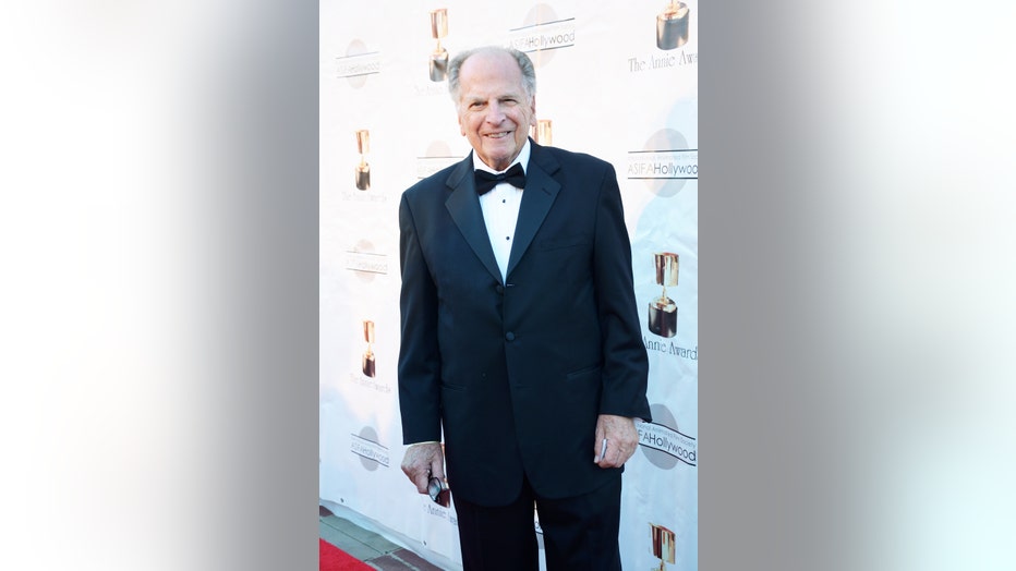 WESTWOOD, CA - JANUARY 31: Producer Lee Mendelson arrives at the 42nd Annual Annie Awards at Royce Hall on the UCLA Campus on January 31, 2015 in Westwood, California. (Photo by Beck Starr/WireImage)