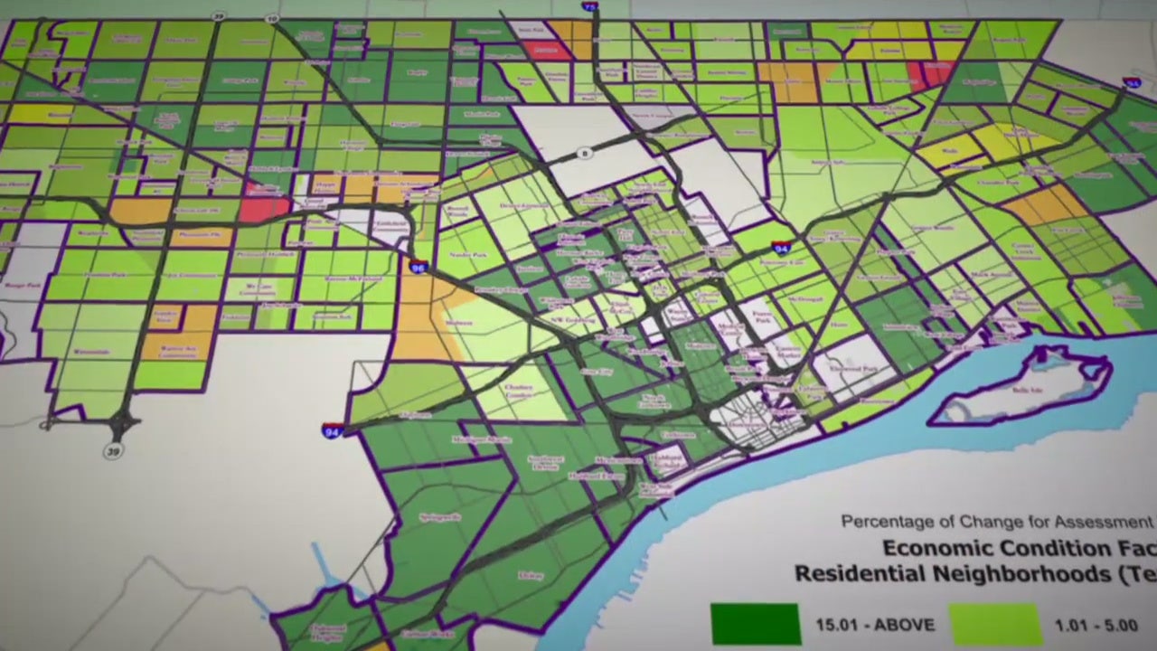 Property values are rising in Detroit