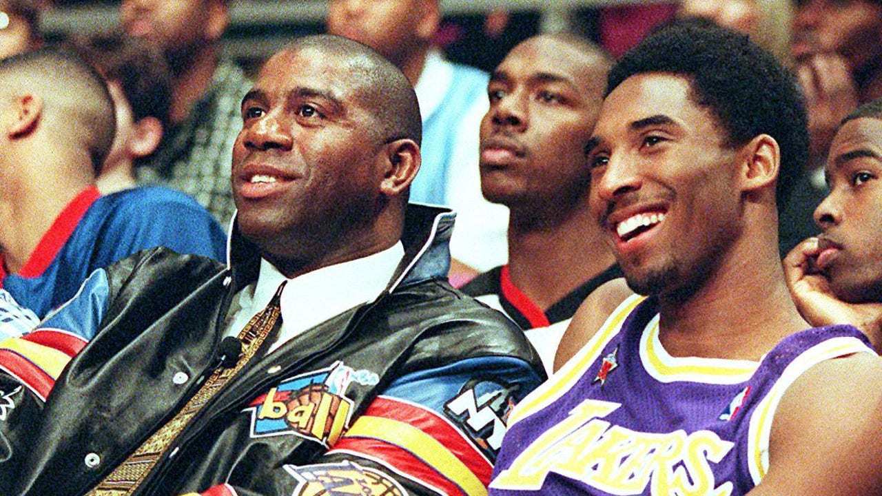 kobe bryant and magic johnson