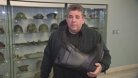 Man on a mission: Brother Joe collects boots for homeless vets