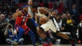 Clippers beat Pistons 126-112; George leaves with hamstring