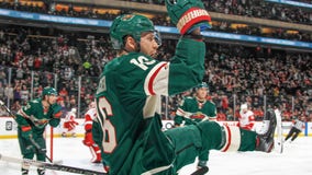 Staal, Zuccarello lead Wild past Red Wings 4-2