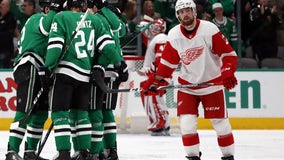 Pavelski helps Stars beat Red Wings