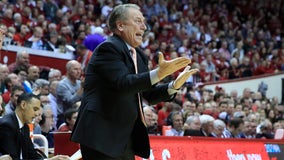 Indiana uses late charge to beat No. 11 Michigan State 67-63