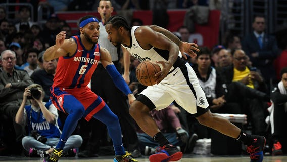 Clippers beat Pistons 126-112; George leaves with hamstring