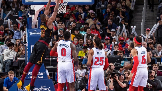 Cavaliers rally past Pistons, 115-112 in overtime