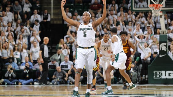 Winston leads No. 8 Michigan St. to 74-58 win over Minnesota